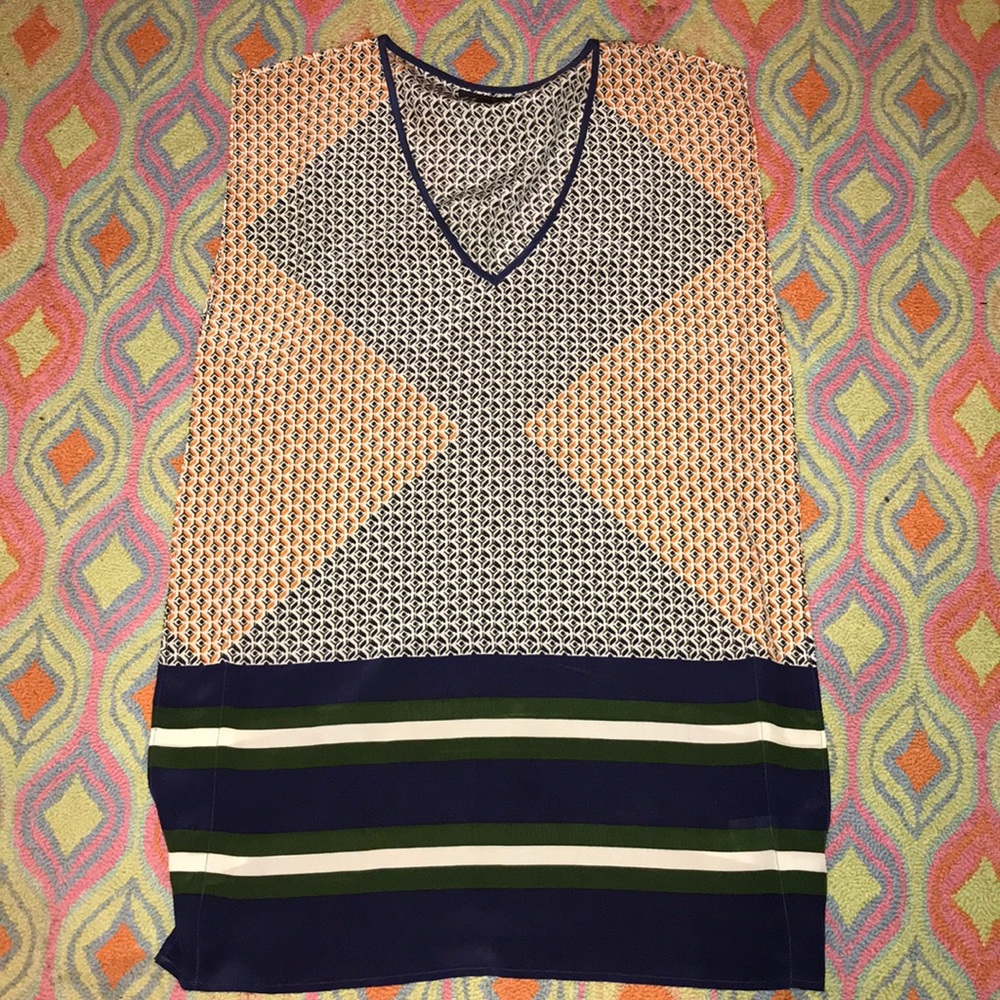 j crew mini dress/top/beach cover up